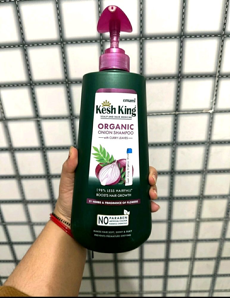 Kesh King Organic Onion Shampoo|| 600ml