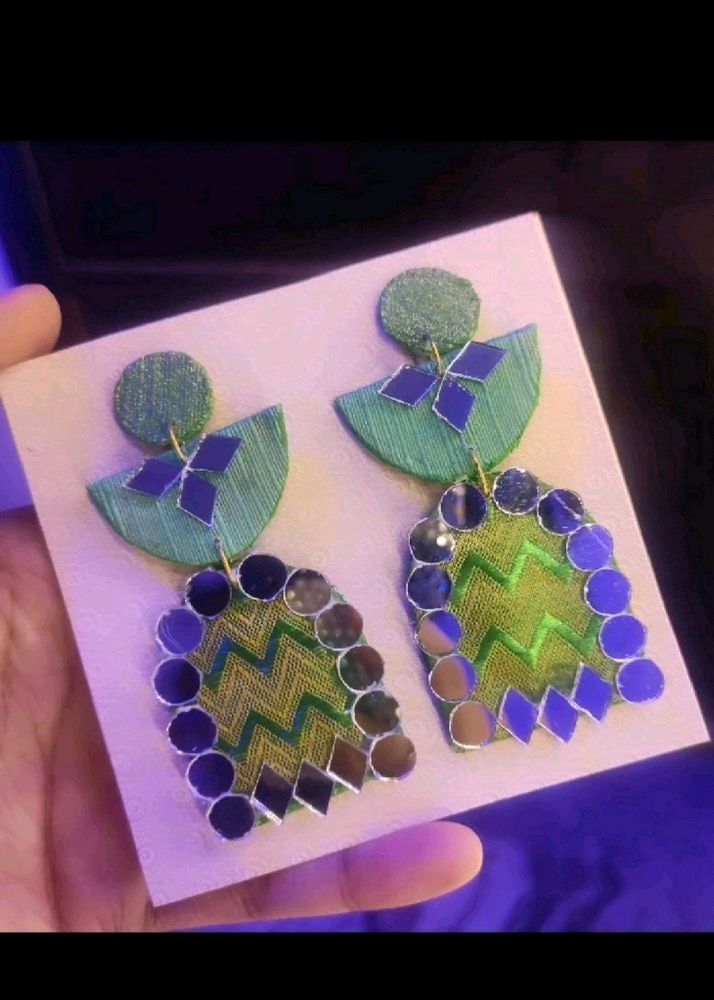 Mehndi Special Earrings 💚