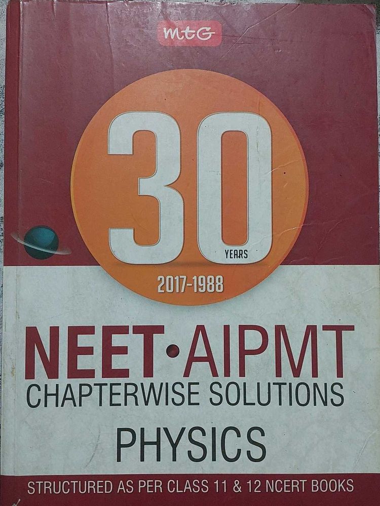 30 Years NEET Chapterwise Solution PHYSICS