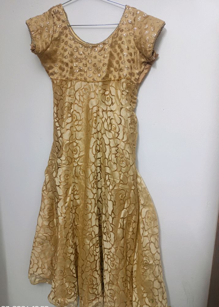 Elegant Golden Frock