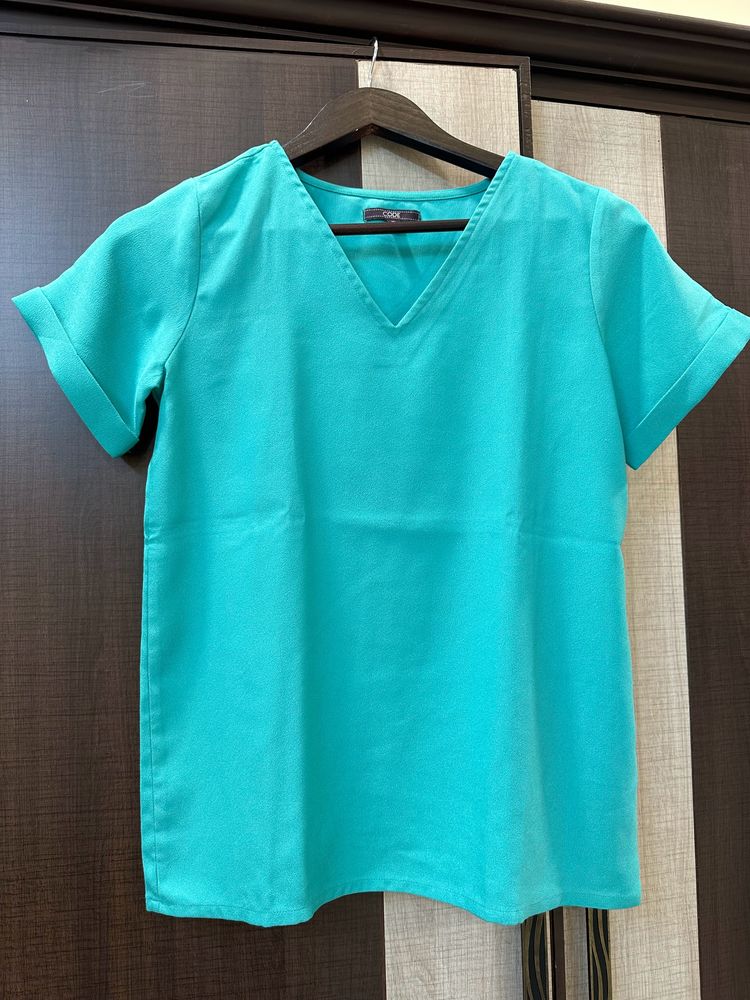 Sea Green Top