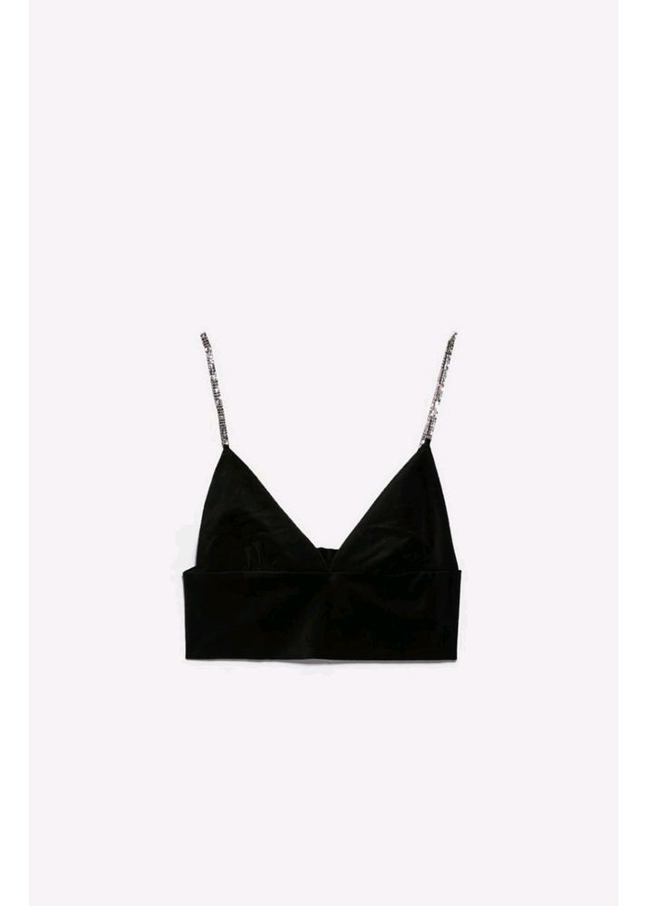 Zara Velvet Bralette