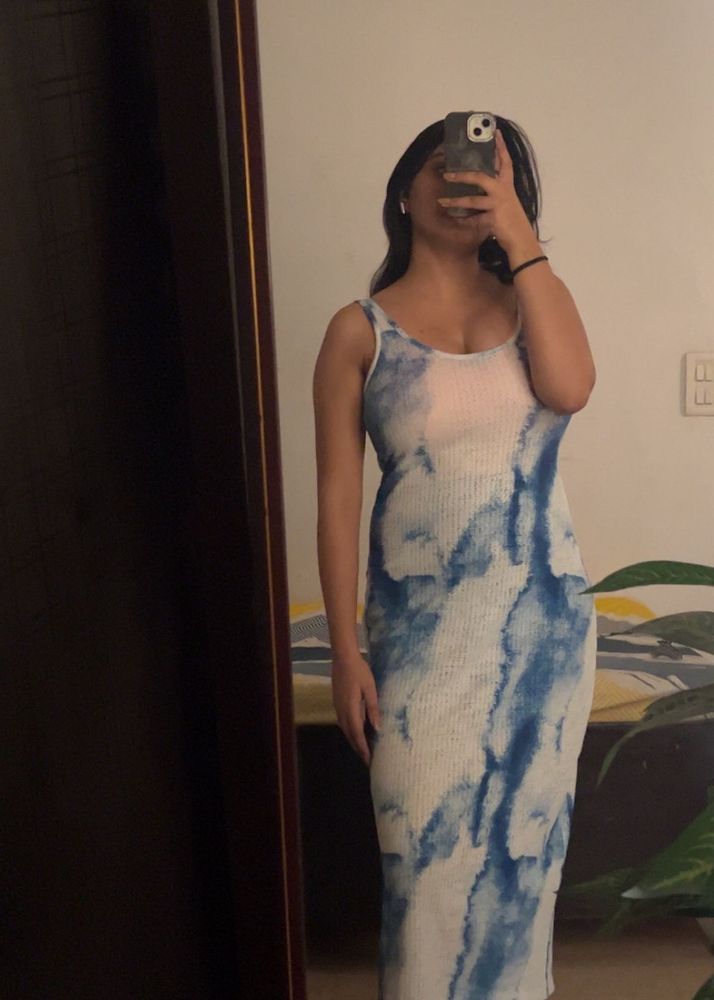 Zara Tie and Dye dress