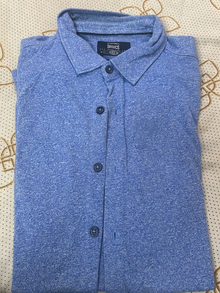 Blue Coloured Casual Shirt