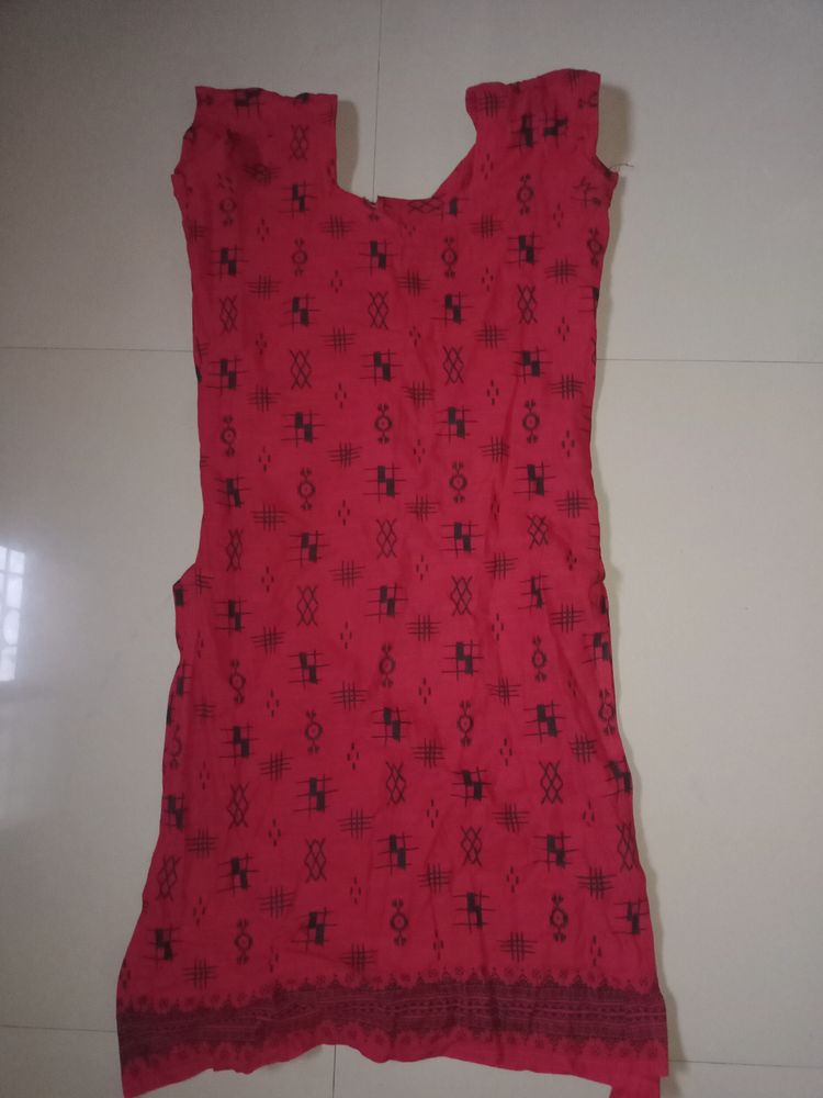 Red Colour Kurta