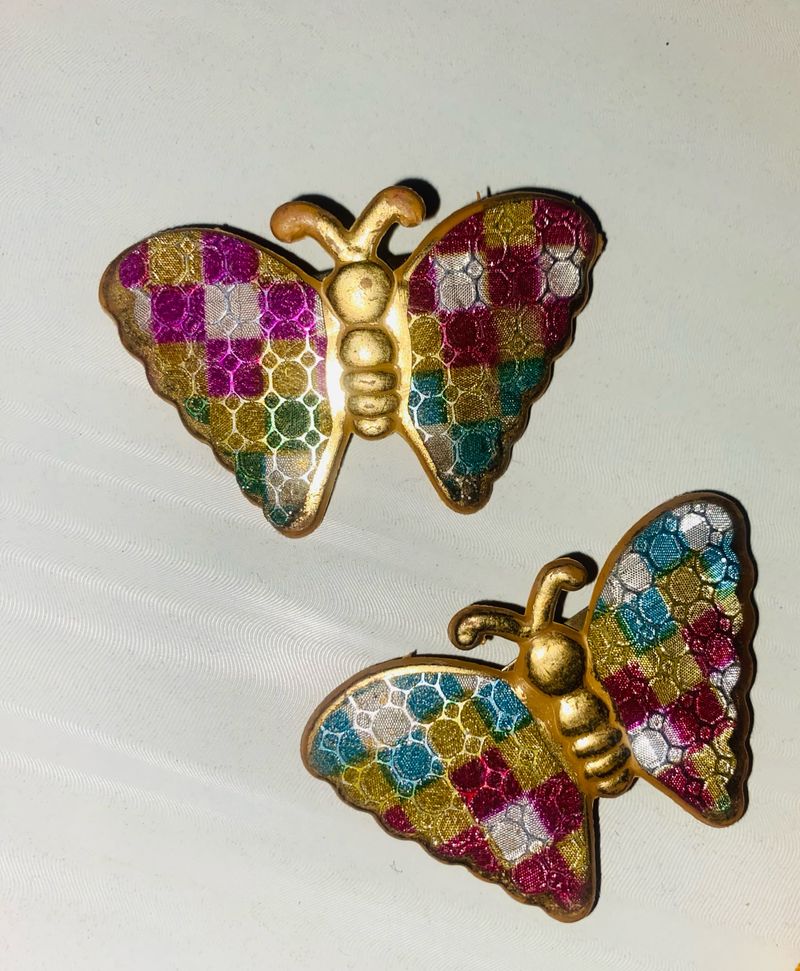 Pretty Girl Butterfly Hair Clips