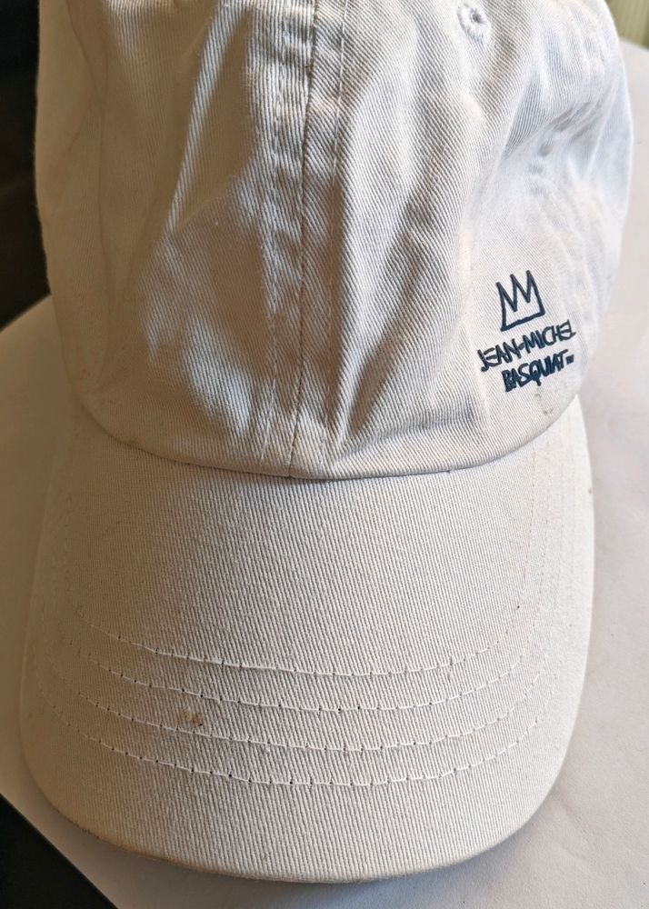 Mens White Cap