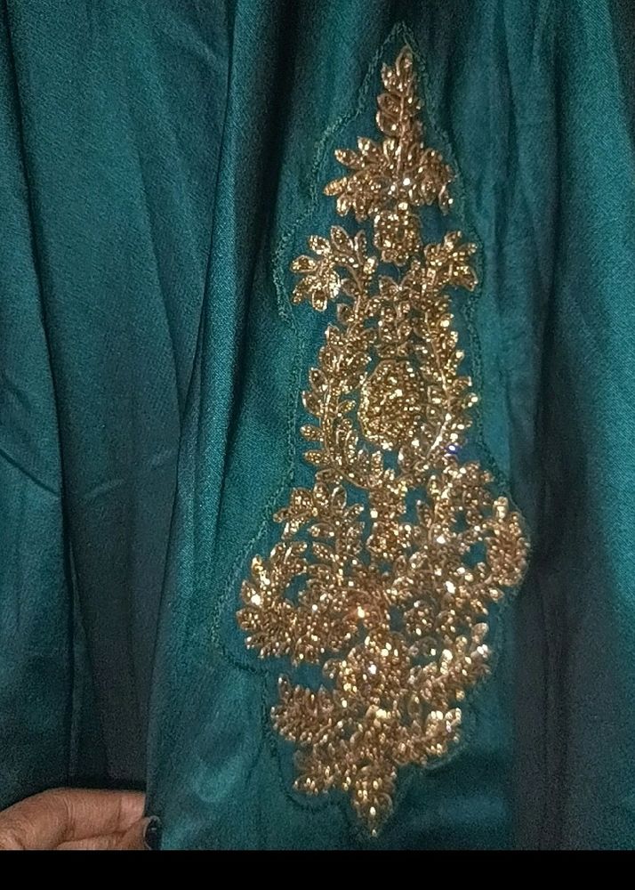 Ethnic Gown Sea Green Beautiful 😍