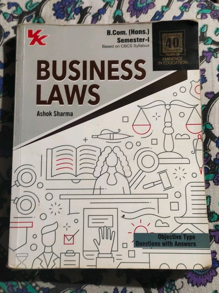 Business Laws Book. Good Condition Like New.