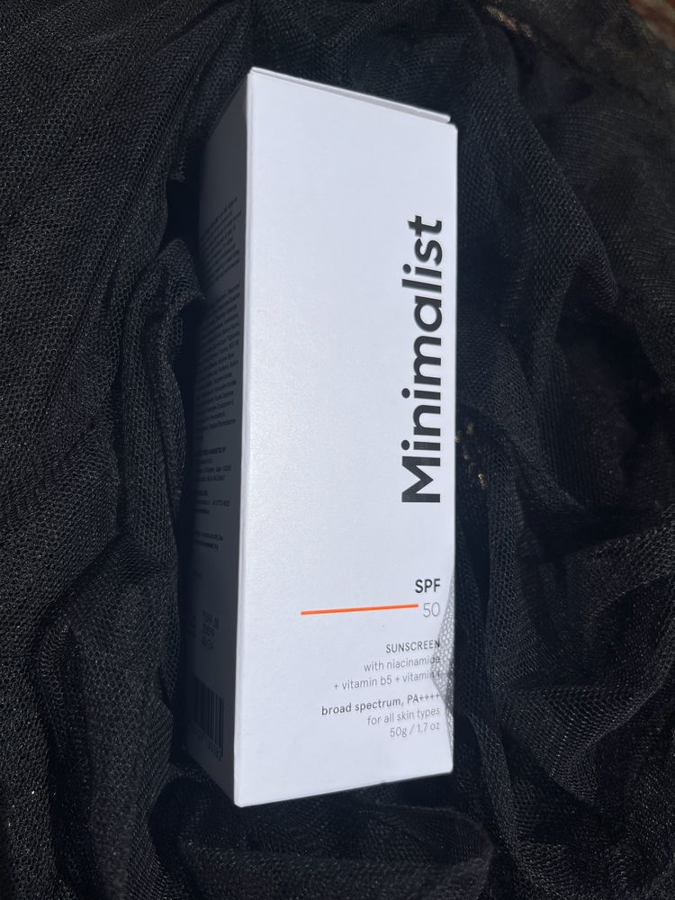 Minimalist Sunscreen