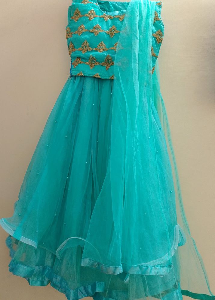 Lehenga With Embroidery Blouse Wit Dupatta