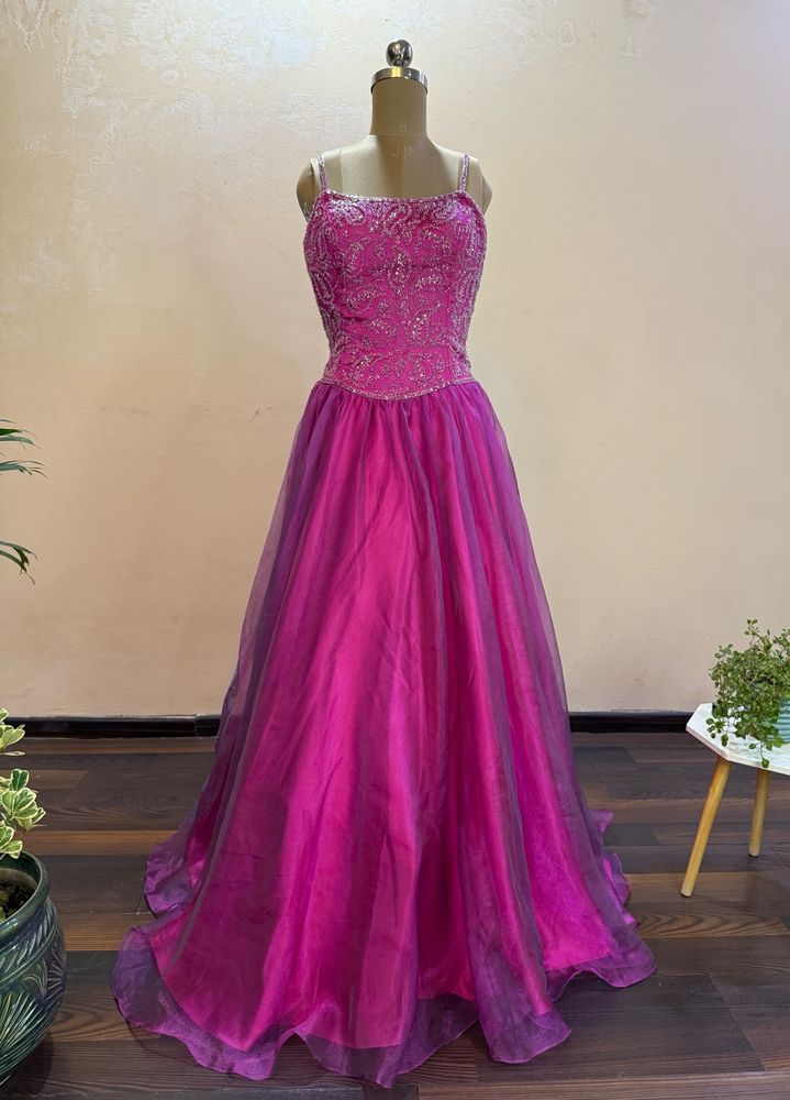 Pink Multi Layered Gorgeous Gown