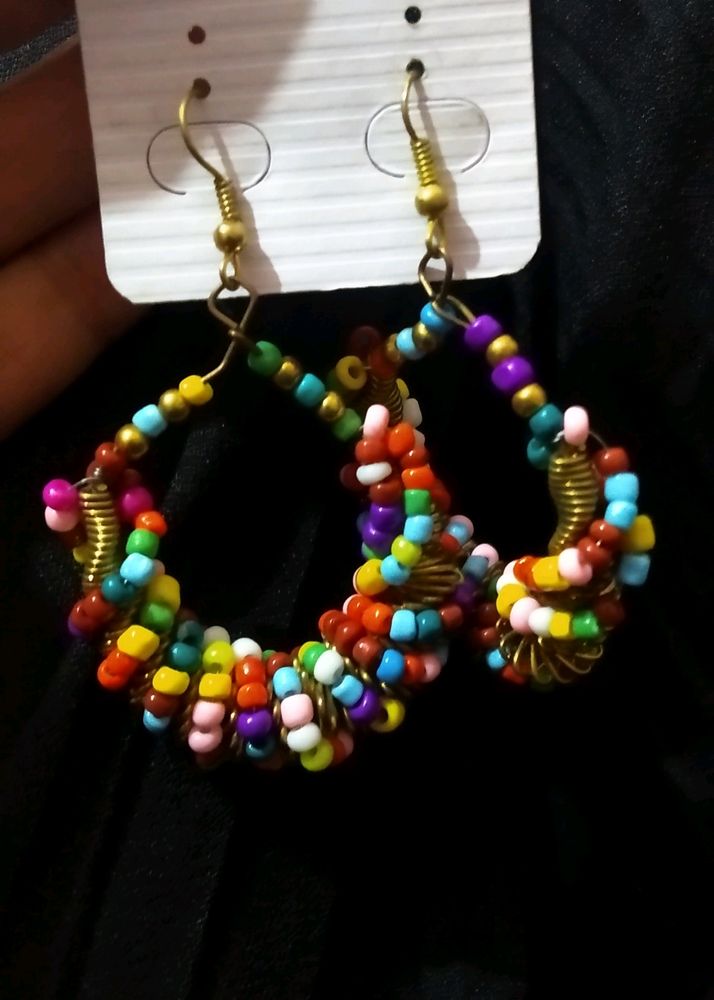 Multi Colour Earrings