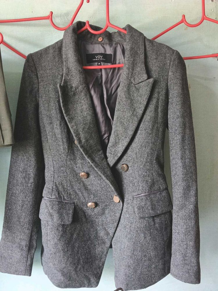 A Grey Wool Coat