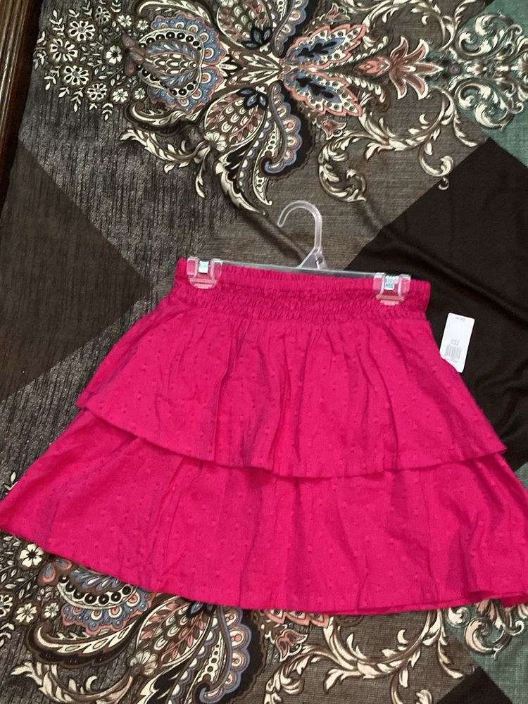 Hot Pink Skirt