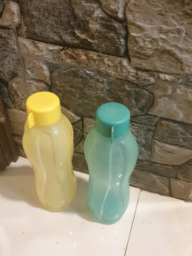 Set Of 2 Tupperware Water Bottles