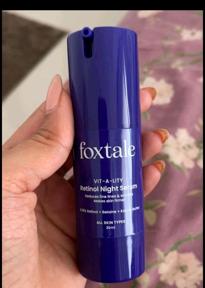 Foxtale Retional Night Cream