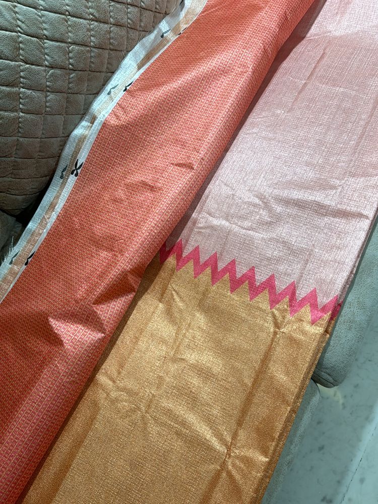 It’s A Rose pink New saree