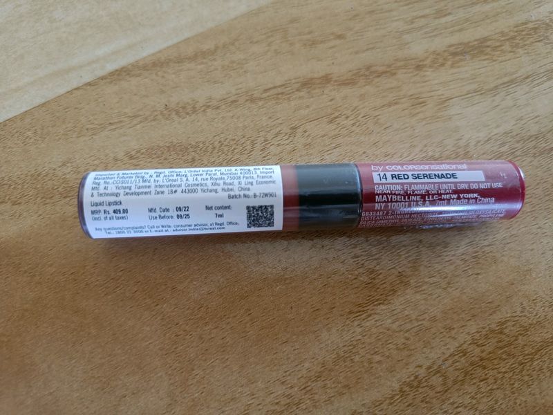 Maybelline Sensational Liquid Matte 14