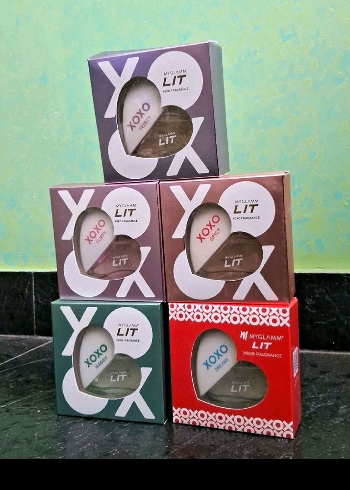 Set Of 5 Myglamm Lit Perfume