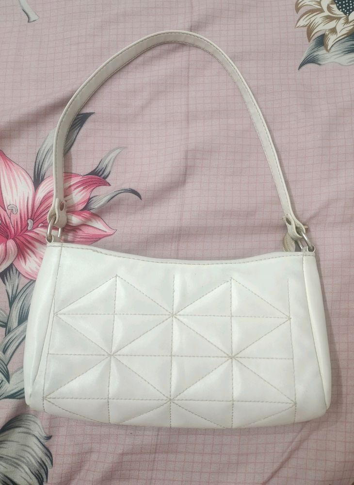 White Shoulder Bag