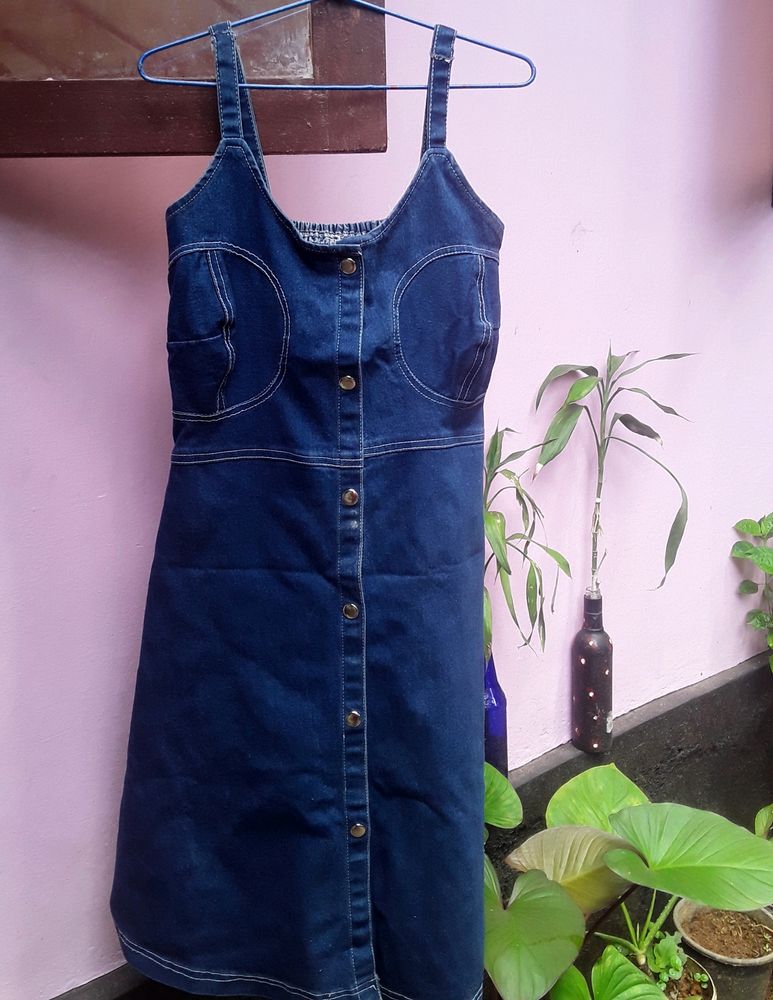 Imported Japanece DenimFrock