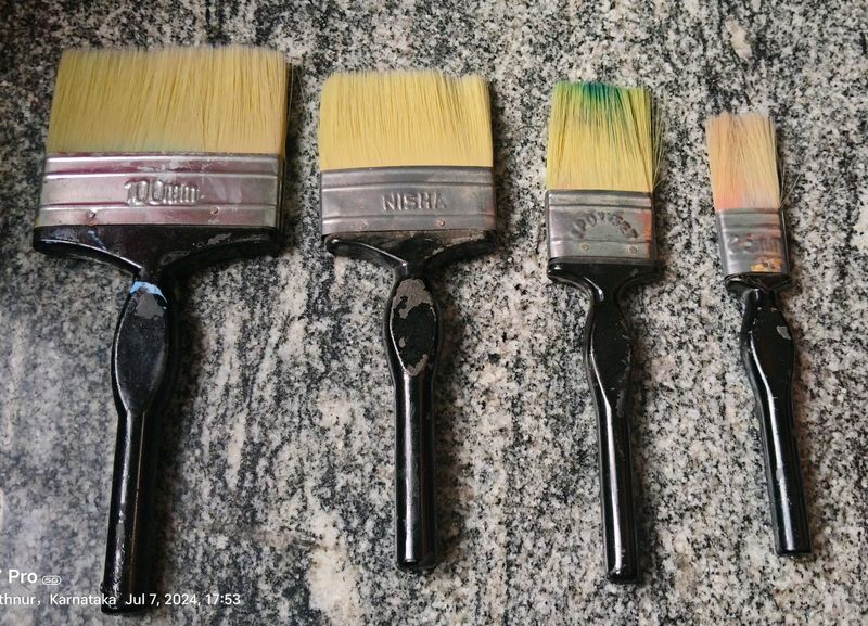 Wall Painting Brushes Combo (4)