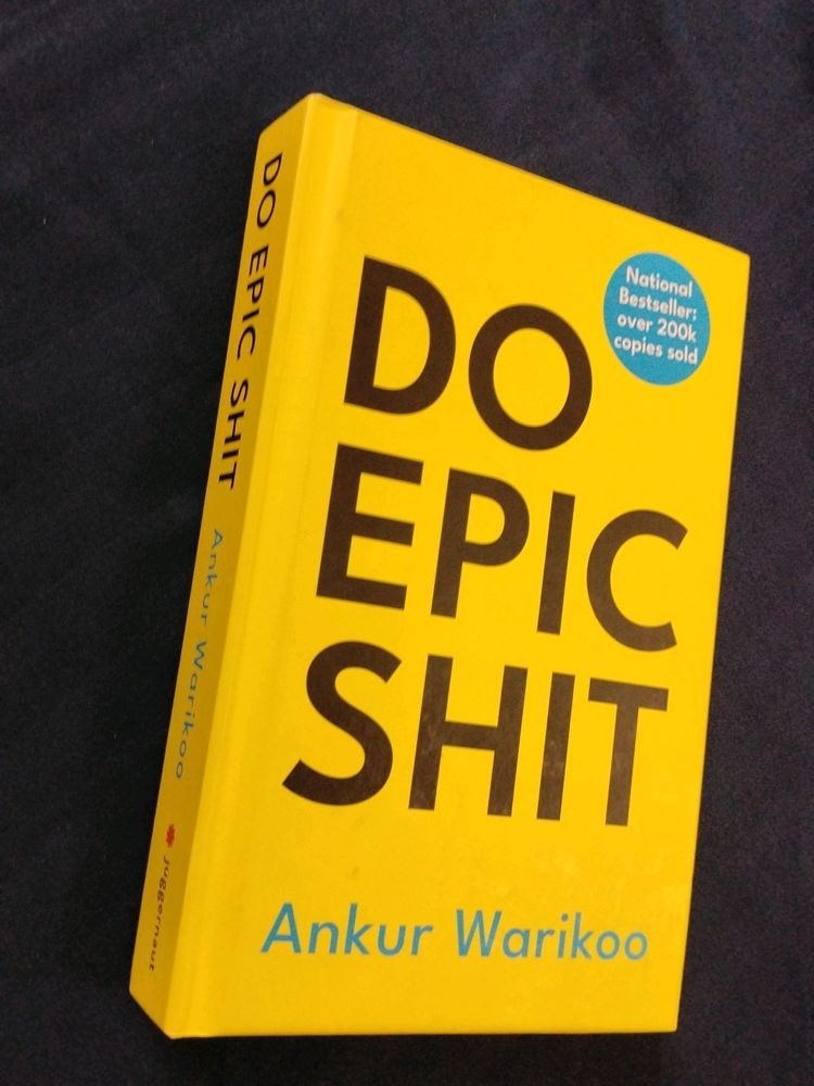 Book Do Epic Shit By Ankur Warikoo