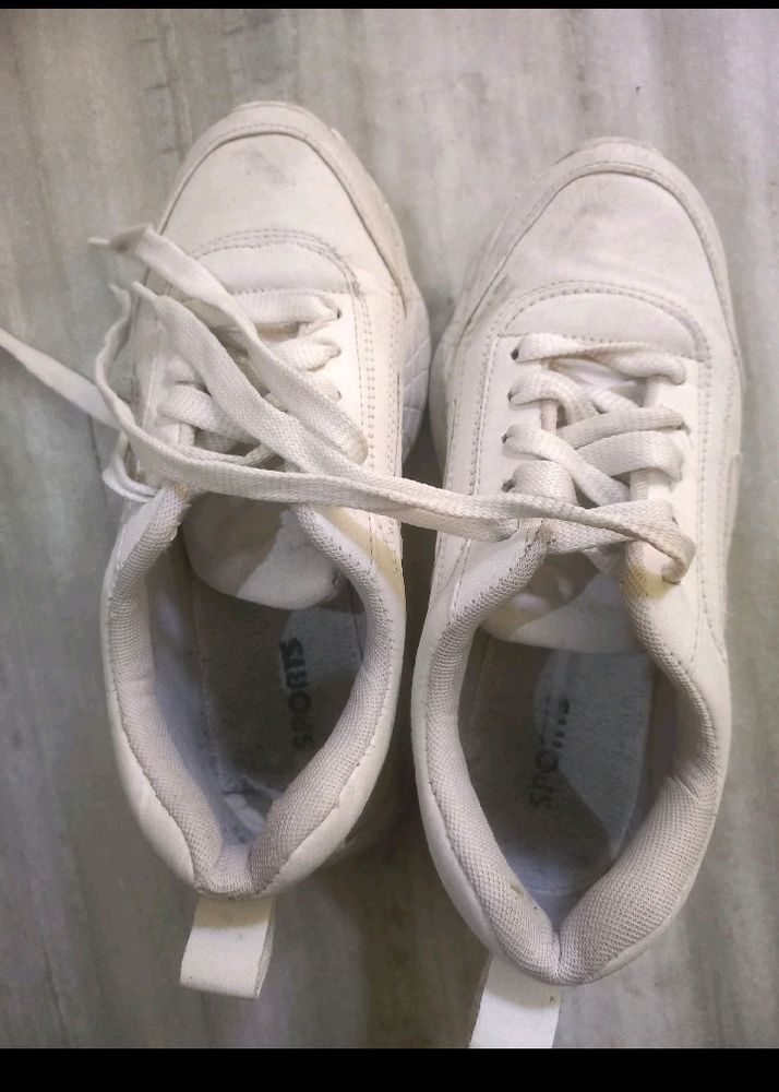 White Casual Shoes