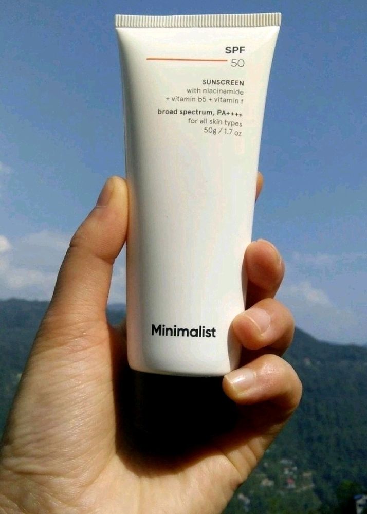 Minimalist Sunscreen SPF 50