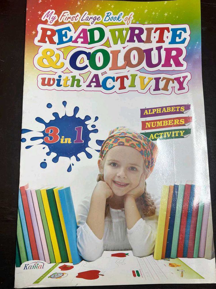 My First Large Book Of Read Write And Colour