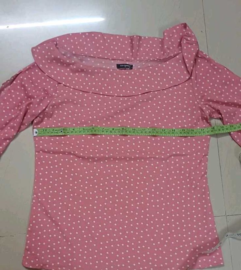 Style Quotient Myntra Pink Printed Top