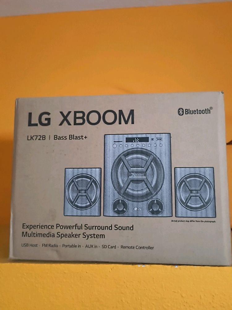 LG X BOOM SPEAKERS