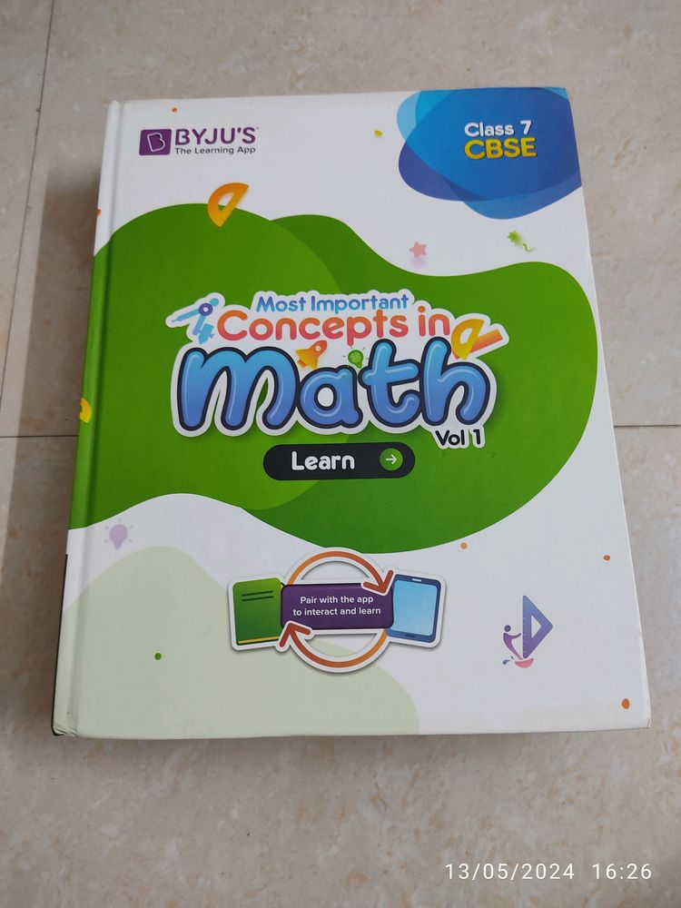 Class 7 Byjus Study Material(maths+science)