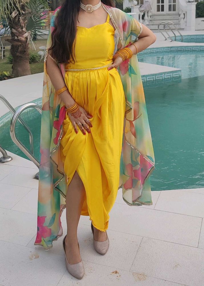 Haldi Dress