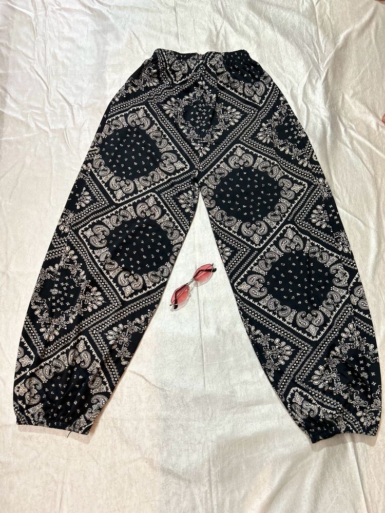 Bandana Print Trouser For Womens Price Drop