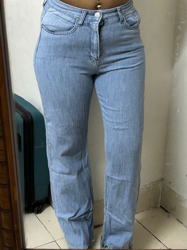 ❗️price drop❗️high waisted straight leg jeans