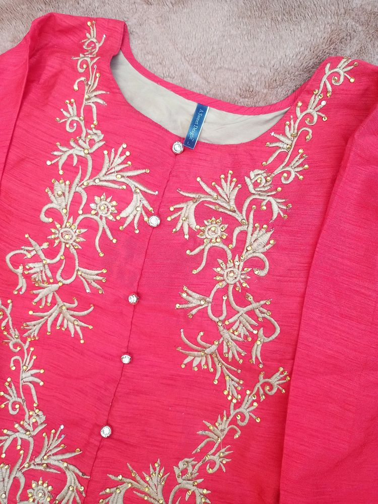 Front Slit Preety Kurta