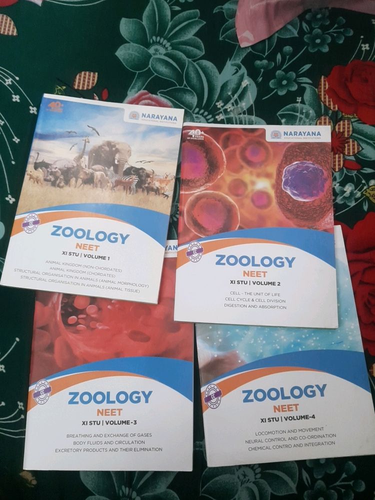 Neet Modules Set Of 4| Zoology| All Volumes