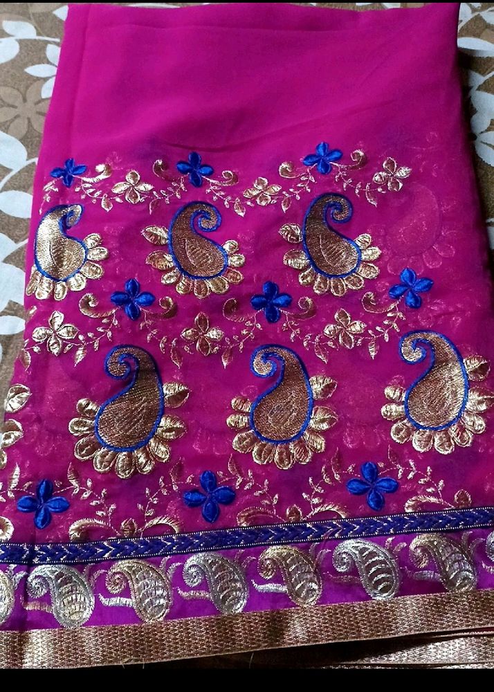 Very Beautiful Party Wear New Saree....