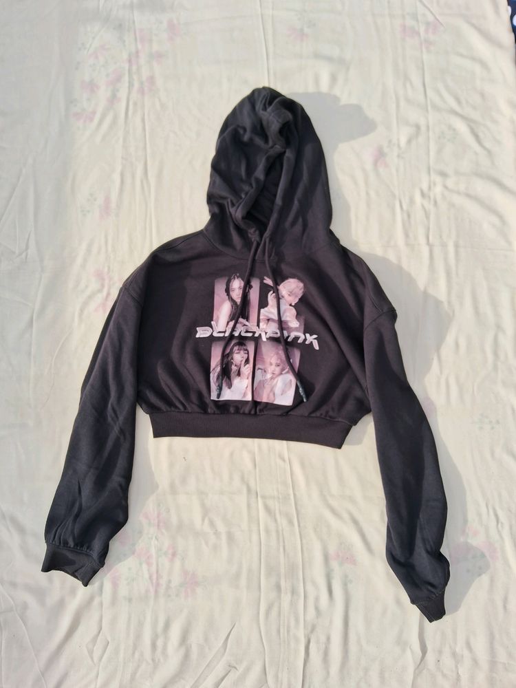 H&M Cropped hoodie