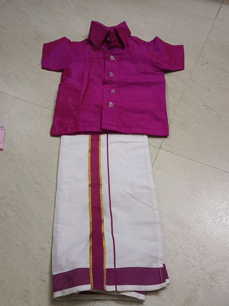 Baby Maappillai Vesti Shirt