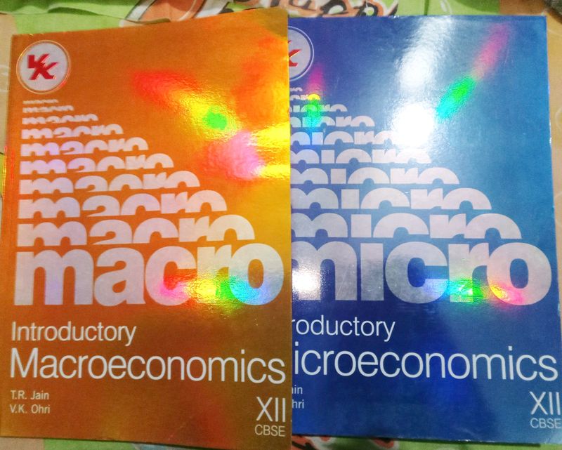 Two Economics Book i.e Mirco And Macro