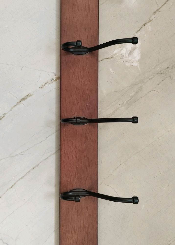 Antique Teakwood Wall Mounted Hanger...