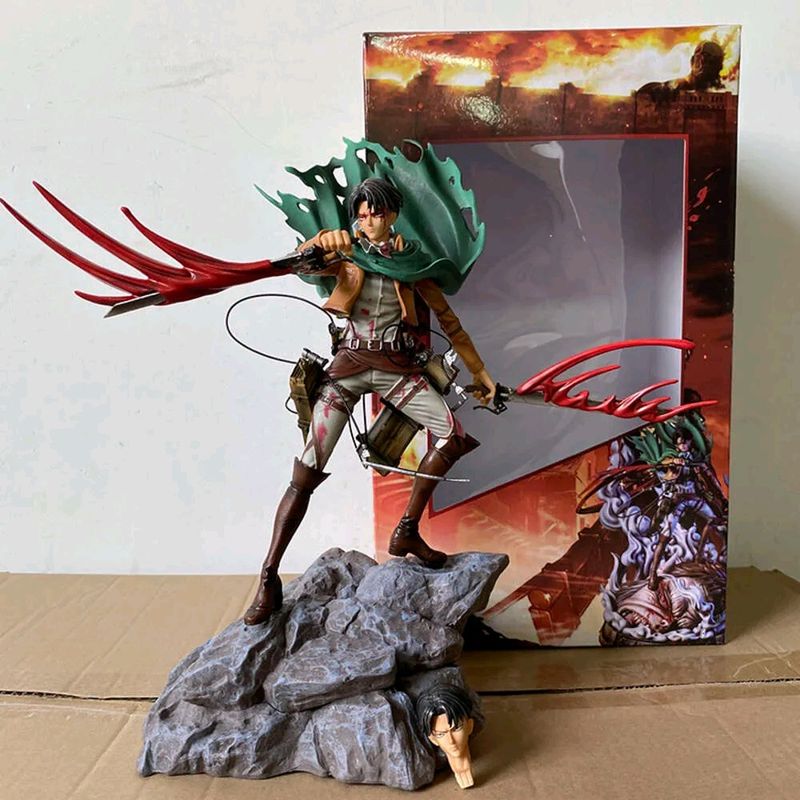 Attack On Titan Anime Levi Action Figure