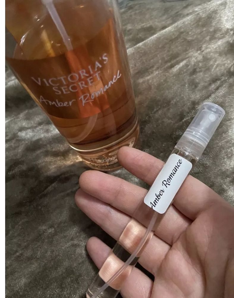 Victoria Secret Amber Romance 10ml Samples