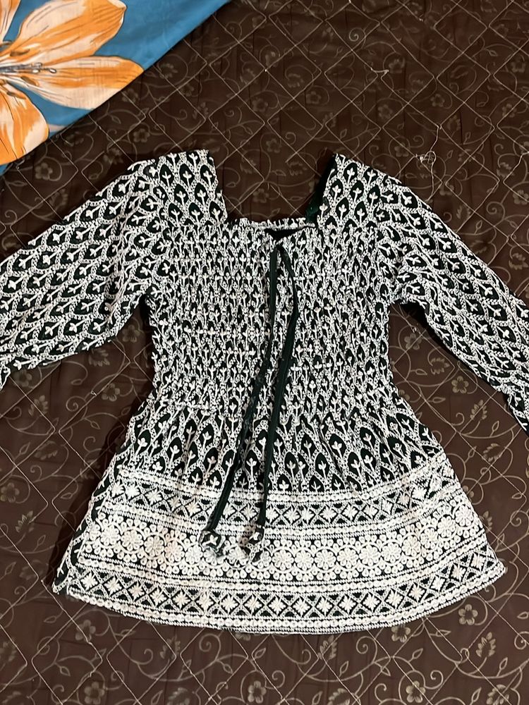 Chikankari top