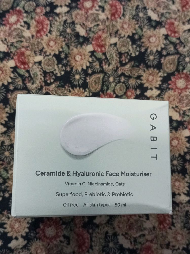 GABIT -Ceramide & Hyaluronic face Moisturiser