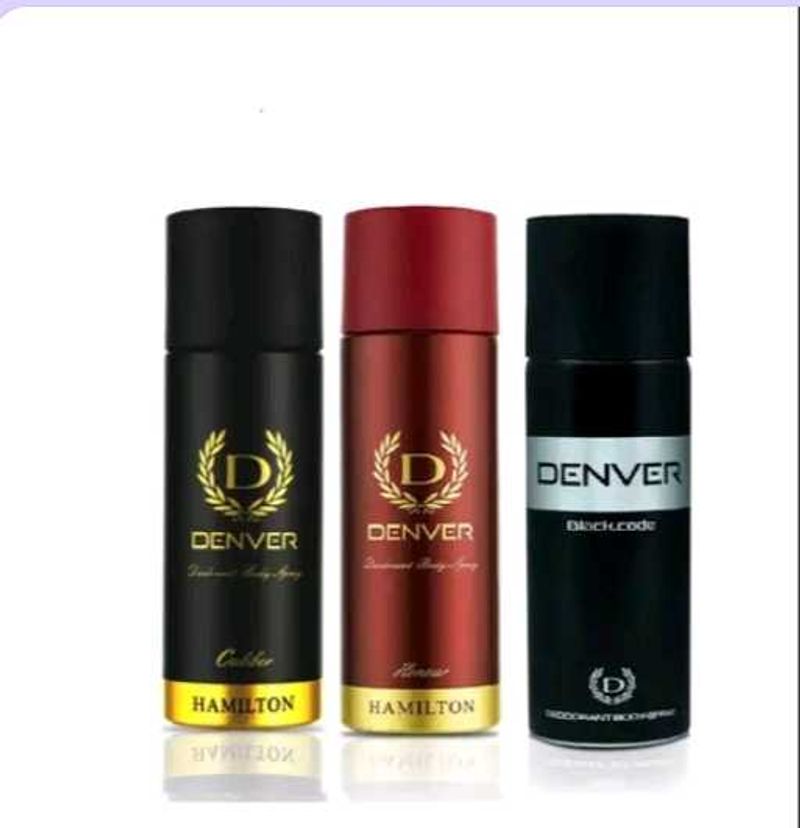 Denver Branded Perfume Non used  Product.Pack Of 3