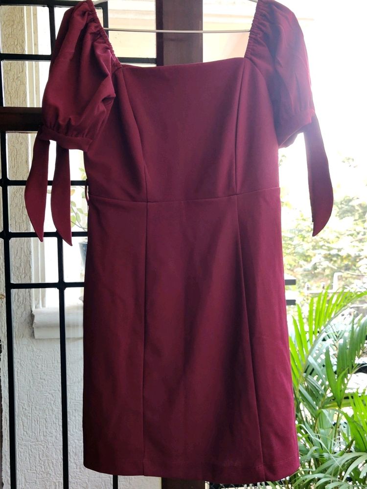 Beautiful Maroon Dress